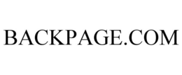 BACKPAGE.COM trademark