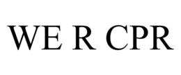 WE R CPR trademark