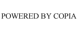 POWERED BY COPIA trademark