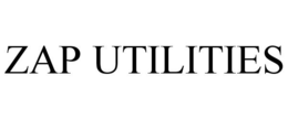 ZAP UTILITIES trademark