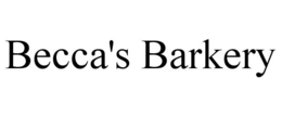 BECCA'S BARKERY trademark