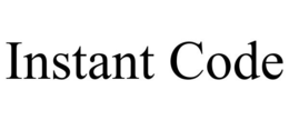 INSTANT CODE trademark