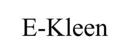 E-KLEEN trademark