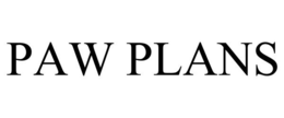 PAW PLANS trademark