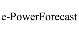 E-POWERFORECAST trademark
