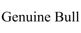 GENUINE BULL trademark