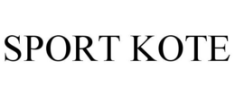SPORT KOTE trademark