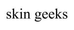 SKIN GEEKS trademark