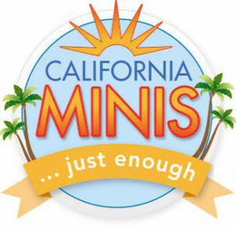 CALIFORNIA MINIS...JUST ENOUGH trademark