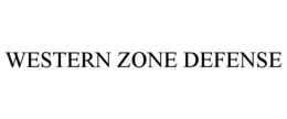 WESTERN ZONE DEFENSE trademark