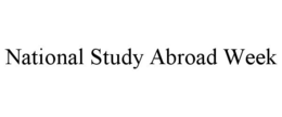 NATIONAL STUDY ABROAD WEEK trademark