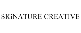 SIGNATURE CREATIVE trademark