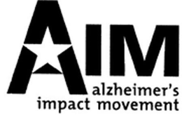 AIM ALZHEIMER'S IMPACT MOVEMENT trademark