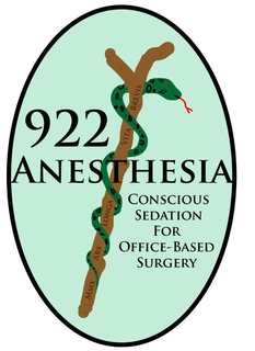 922 ANESTHESIA CONSCIOUS SEDATION FOR OFFICE-BASED SURGERY MMX ARS LONGA VITA BREVIS trademark