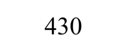 430 trademark