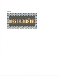 BO$$ BREEDERS ENT. trademark