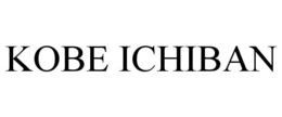 KOBE ICHIBAN trademark