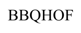 BBQHOF trademark