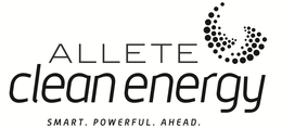 ALLETE CLEAN ENERGY SMART. POWERFUL. AHEAD. trademark