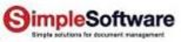 SIMPLESOFTWARE SIMPLE SOLUTIONS FOR DOCUMENT MANAGEMENT trademark