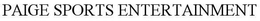 PAIGE SPORTS ENTERTAINMENT trademark