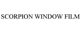 SCORPION WINDOW FILM trademark