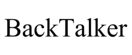 BACKTALKER trademark