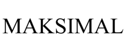 MAKSIMAL trademark
