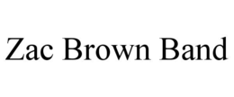 ZAC BROWN BAND trademark