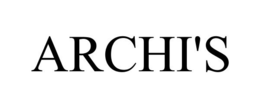 ARCHI'S trademark