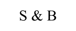 S & B trademark