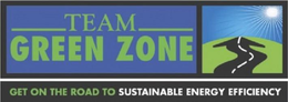 TEAM GREEN ZONE GET ON THE ROAD TO SUSTAINABLE ENERGY EFFICIENCY trademark