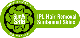 INNOVATIVE TECHNOLOGY SUN & SAFE NO + VELLO APPROVED CENTER *NO + VELLO S.L.IPLHAIR REMOVAL SUNTANNED SKINS trademark