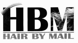HBM HAIR BY MAIL trademark