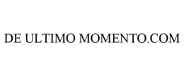 DE ULTIMO MOMENTO.COM trademark
