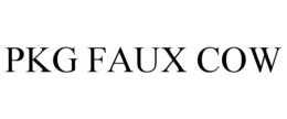PKG FAUX COW trademark