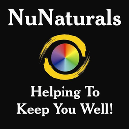 NUNATURALS HELPING TO KEEP YOU WELL! trademark