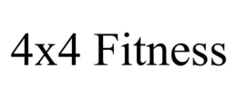 4X4 FITNESS trademark