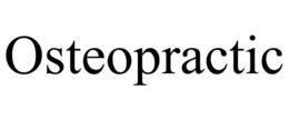 OSTEOPRACTIC trademark