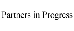 PARTNERS IN PROGRESS trademark
