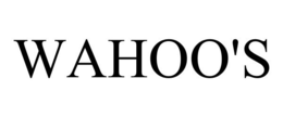 WAHOO'S trademark