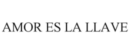 AMOR ES LA LLAVE trademark