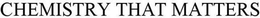CHEMISTRY THAT MATTERS trademark