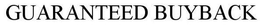 GUARANTEED BUYBACK trademark
