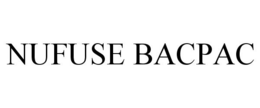 NUFUSE BACPAC trademark