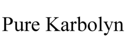 PURE KARBOLYN trademark