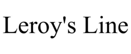 LEROY'S LINE trademark