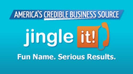 AMERICAS CREDIBLE BUSINESS SOURCE JINGLE IT! FUN NAME. SERIOUS RESULTS. trademark