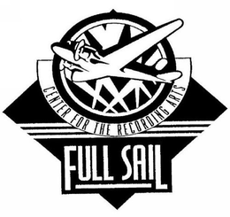 FULL SAIL CENTER FOR THE RECORDING ARTS trademark