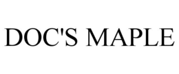 DOC'S MAPLE trademark
